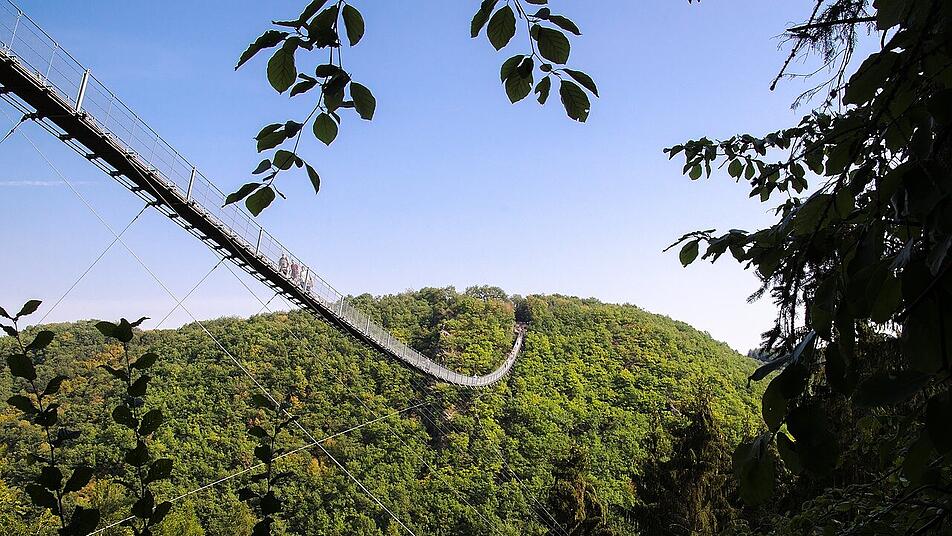 Die Hängebrücke Geierley.