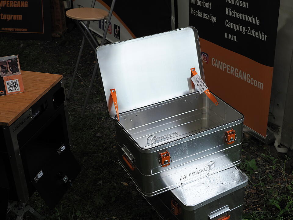Auf der Messe wird sehr viel geboten!