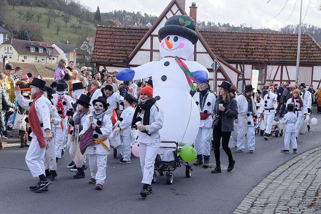 Der Jubiläumsumzug am Faschingsdienstag