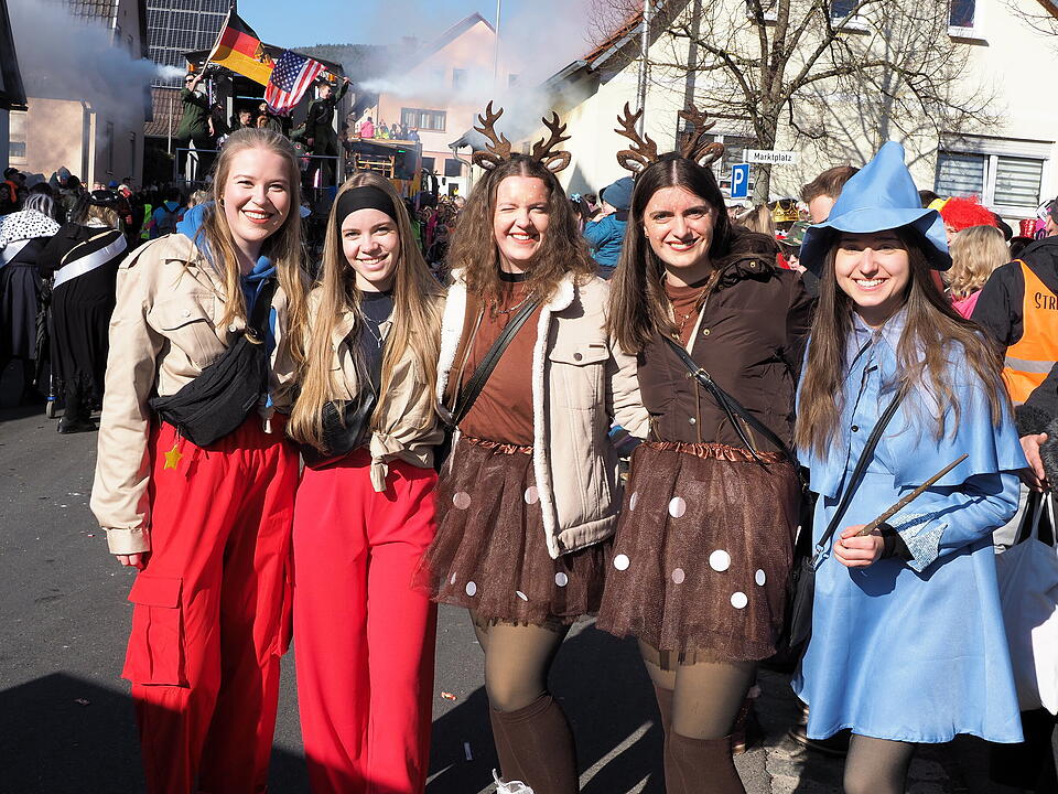 Buntes Faschingstreiben in Unterfranken!