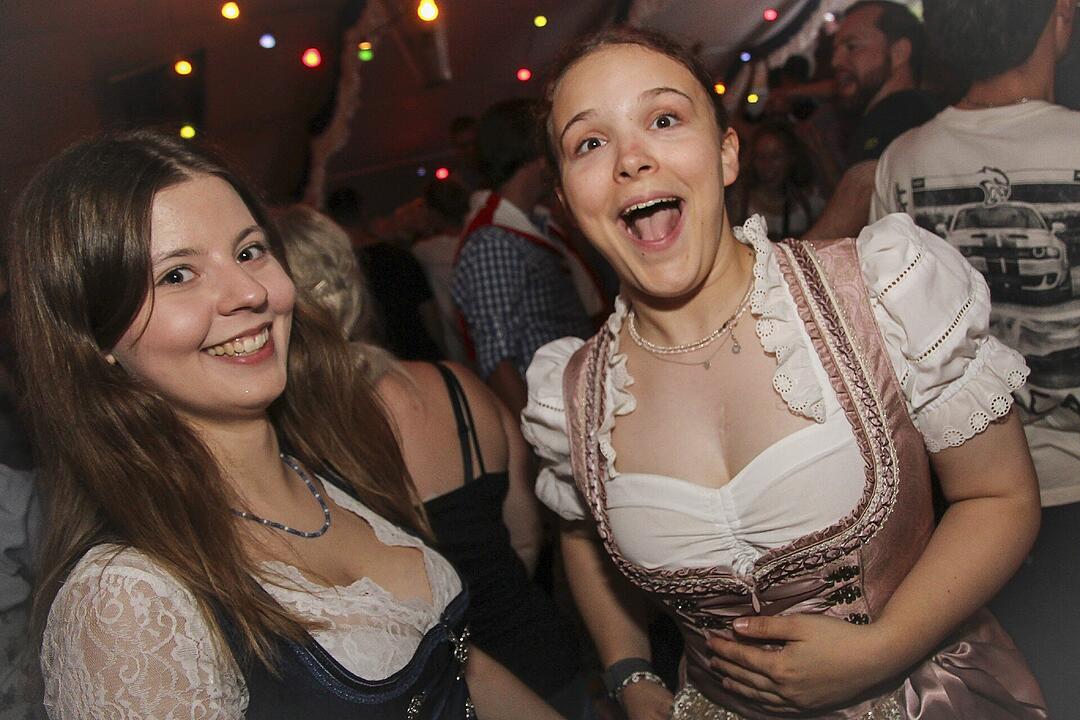 Am Montag spielte die Band "Radspitz".