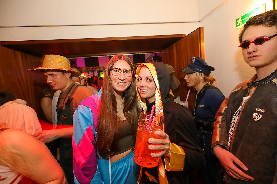 Beste Partystimmung in der Stadthalle