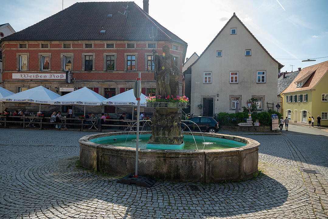 Beeindruckende Schlossanlage