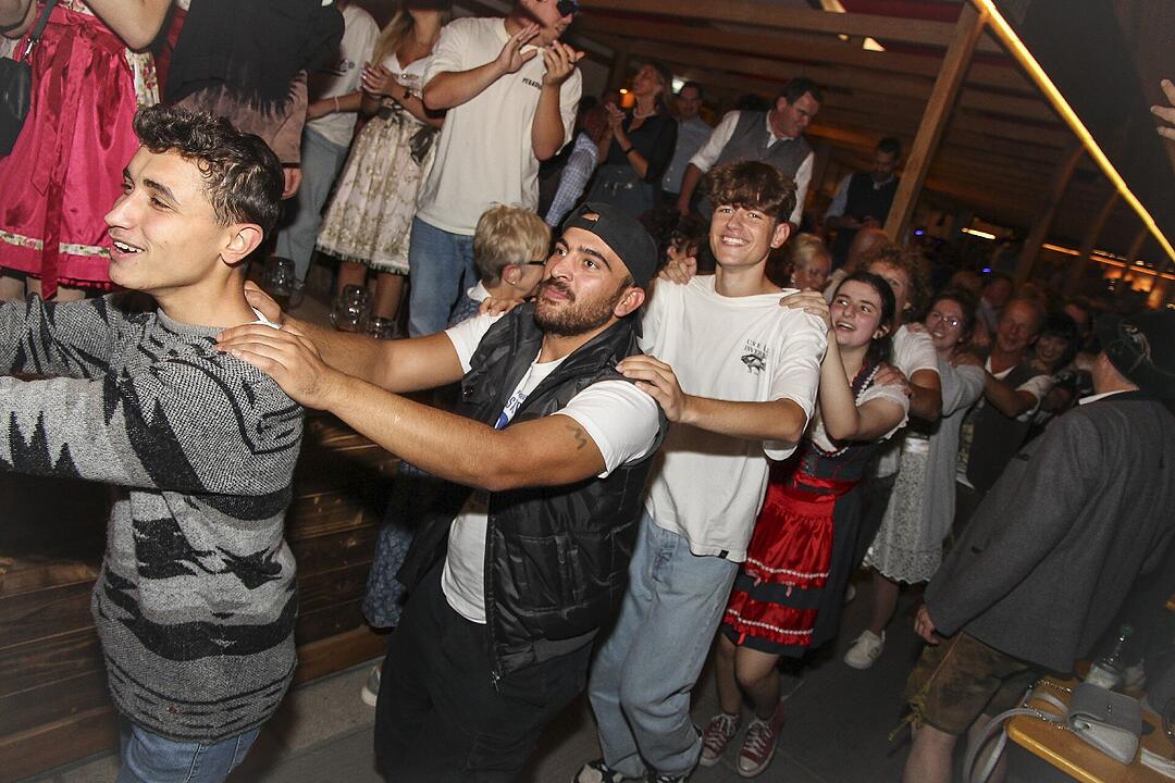 Beste Stimmung mit den "Fetzentalern"