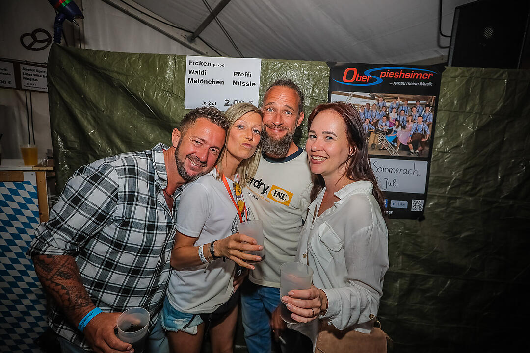 Es herrschte beste Stimmung beim Bierfest!