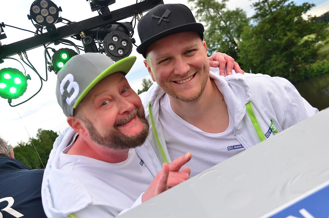 Auf drei Decks wurde richtig gefeiert!