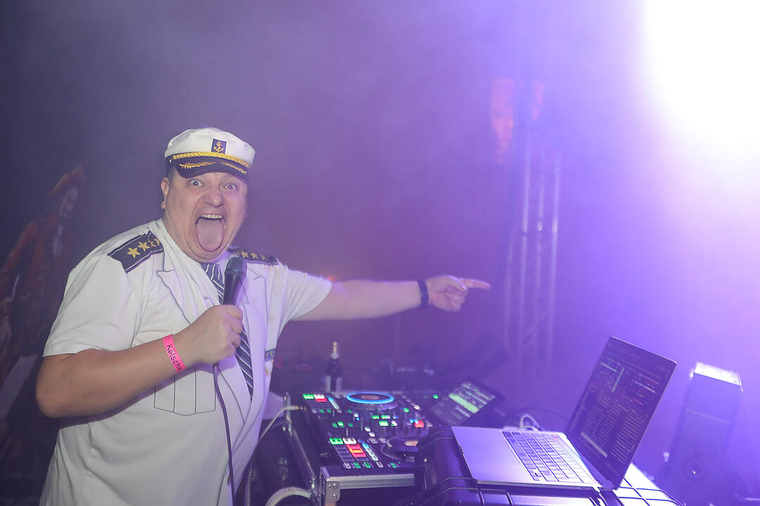 Beste Partystimmung in der Stadthalle