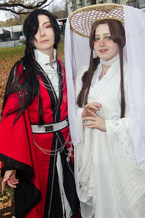 Portraits von Cosplayer*innen