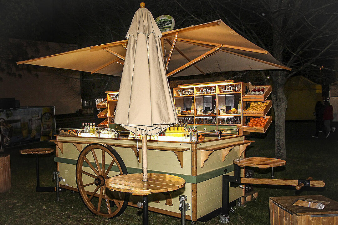 Auf dem Gelände der Kulmbacher Brauerei