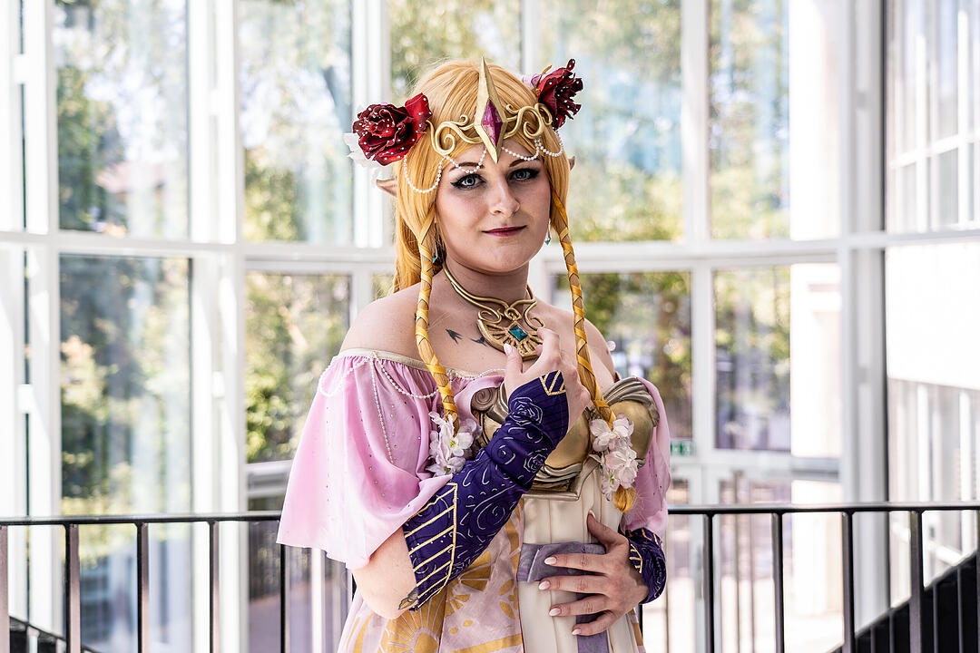 Ganz viele Cosplayer aus Nah und Fern feiern ihr Hobby!
