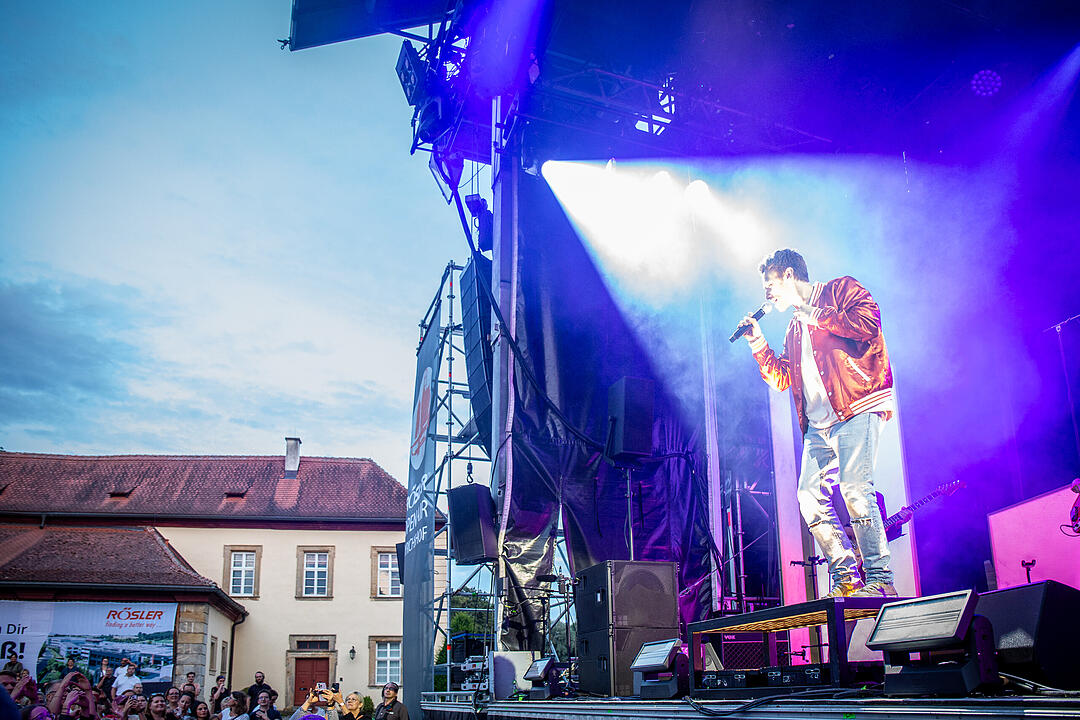 Klasse Konzert vor traumhafter Kulisse!