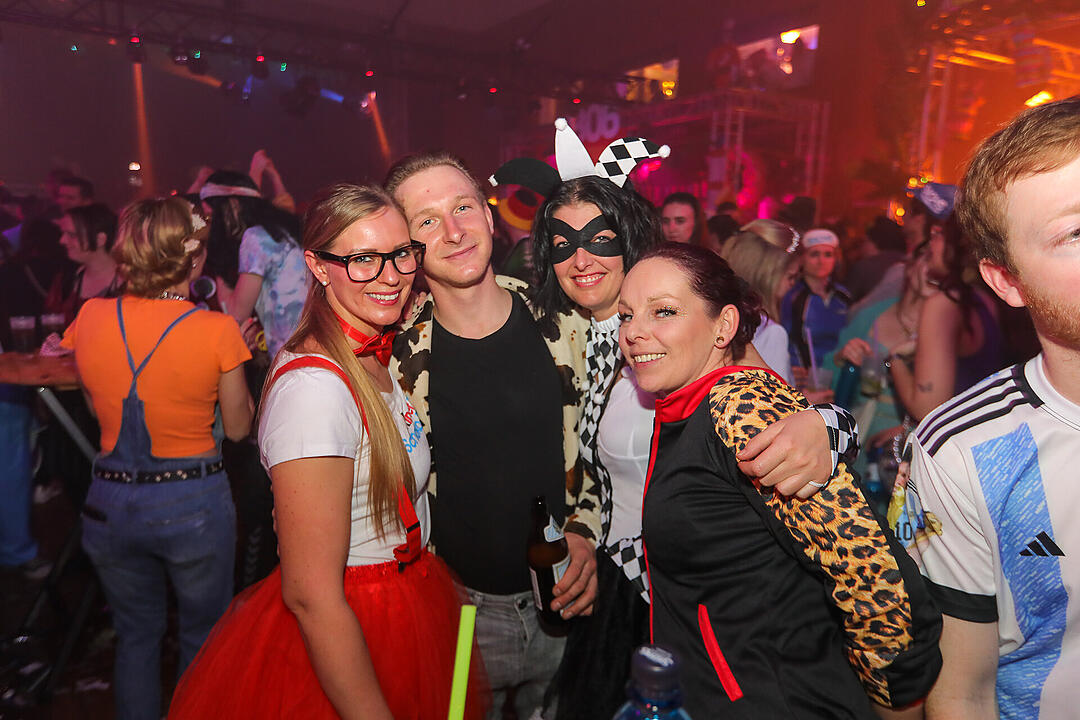 Beste Partystimmung in der Stadthalle