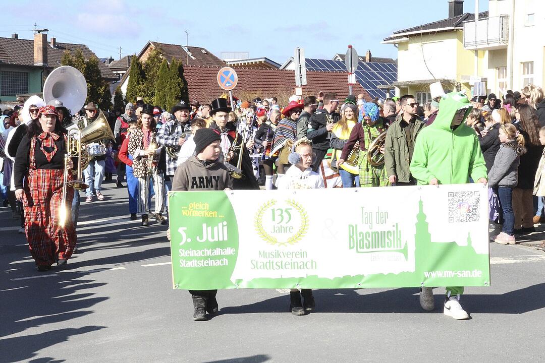 Fasching 2025 in Stadtsteinach!