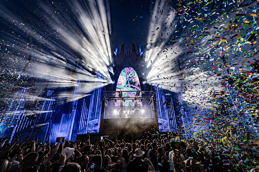 Beste Partystimmung auf dem Festival-Gelände!