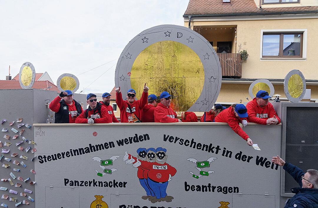 Der Jubiläumsumzug am Faschingsdienstag