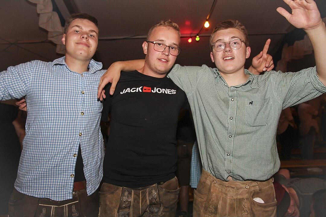 Am Montag spielte die Band "Radspitz".
