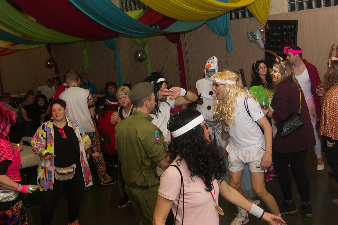 90er Party Fasching im Vereinsheim