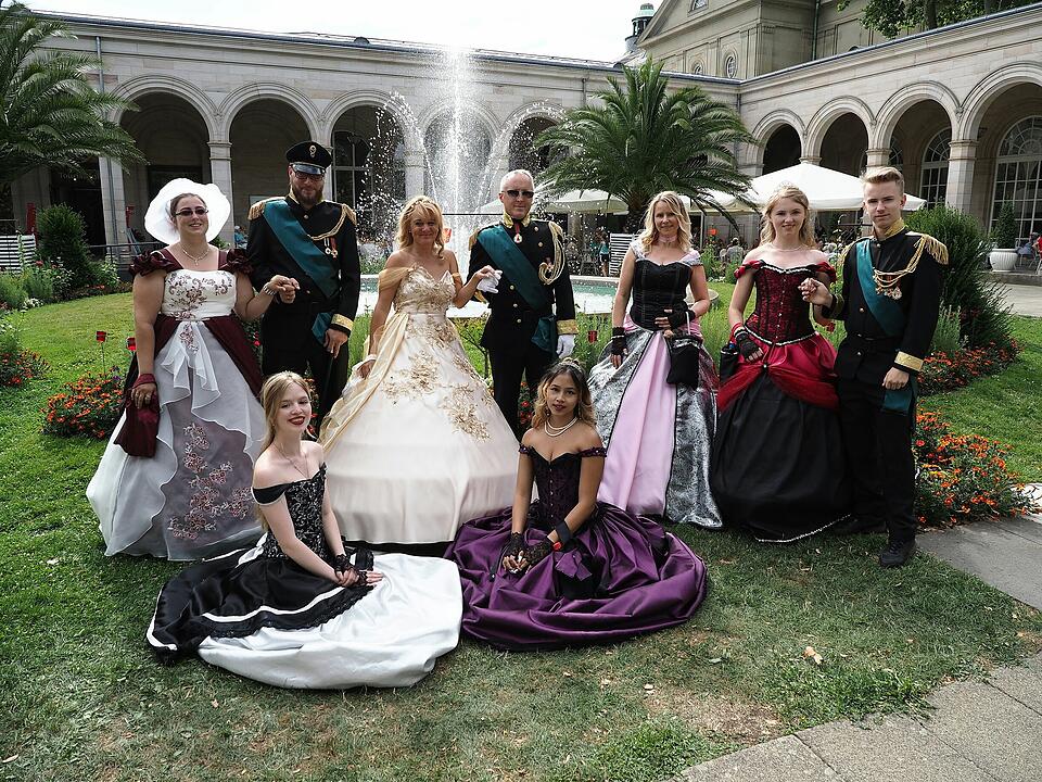 Historienspektakel im Kurpark