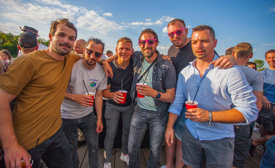 Bayern 3 Partyschiff in Fürth