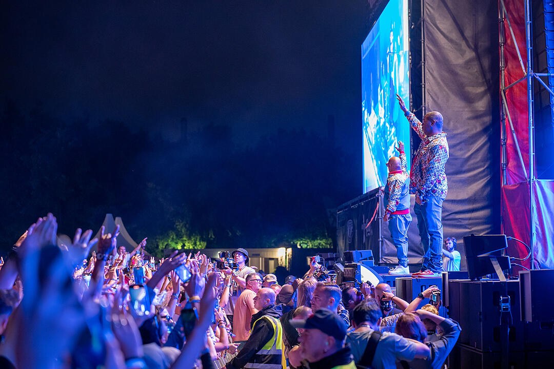 Beste Stimmung herrschte beim größten HipHop Open Air in Nordbayern!
