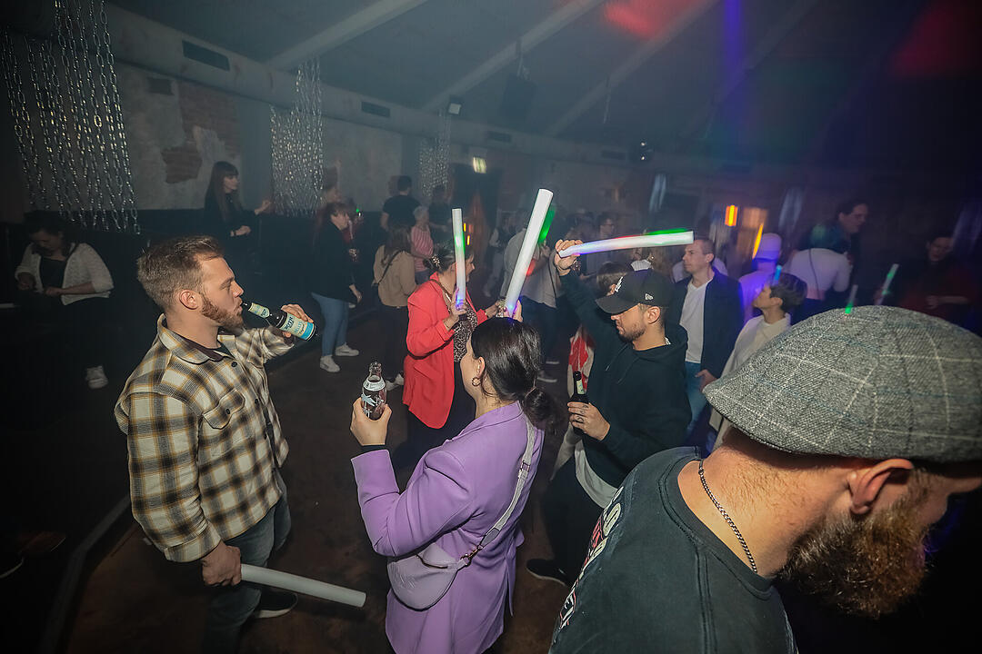 Mit DJ Matze, DJ Franky und DJ Agileja.