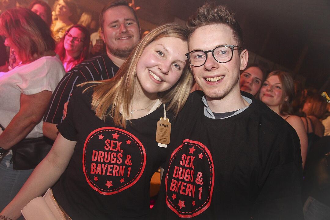 Klasse Stimmung in der Frankenhalle.