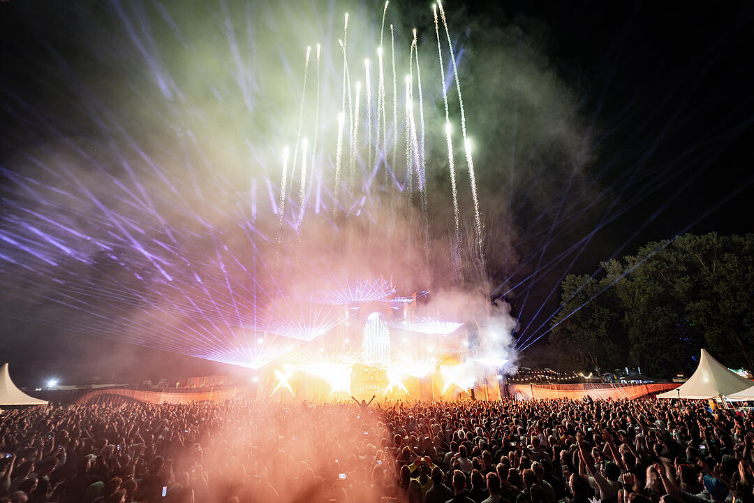 Beste Partystimmung auf dem Festival-Gelände!