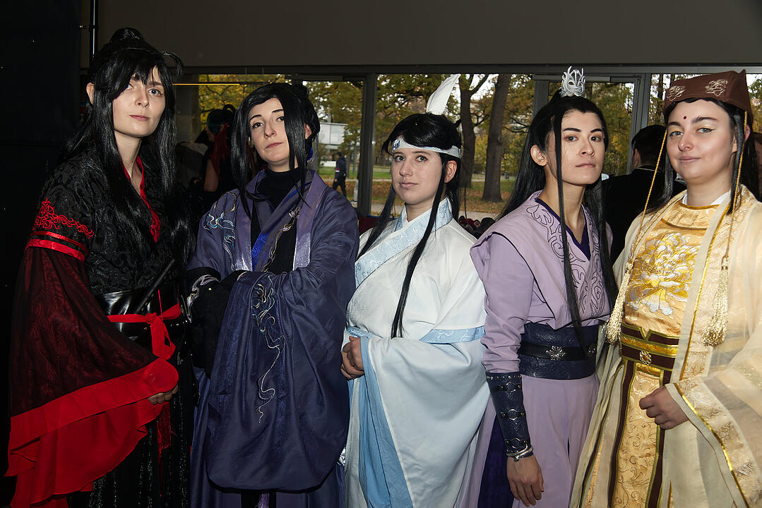 Portraits von Cosplayer*innen