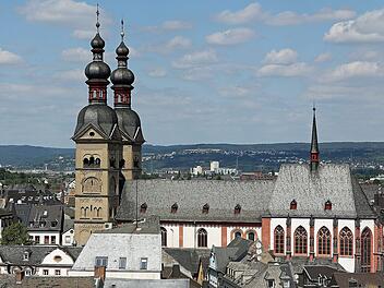 Liebfrauenkirche in Koblenz: Einer der vier Glocken läutet täglich um 22 Uhr