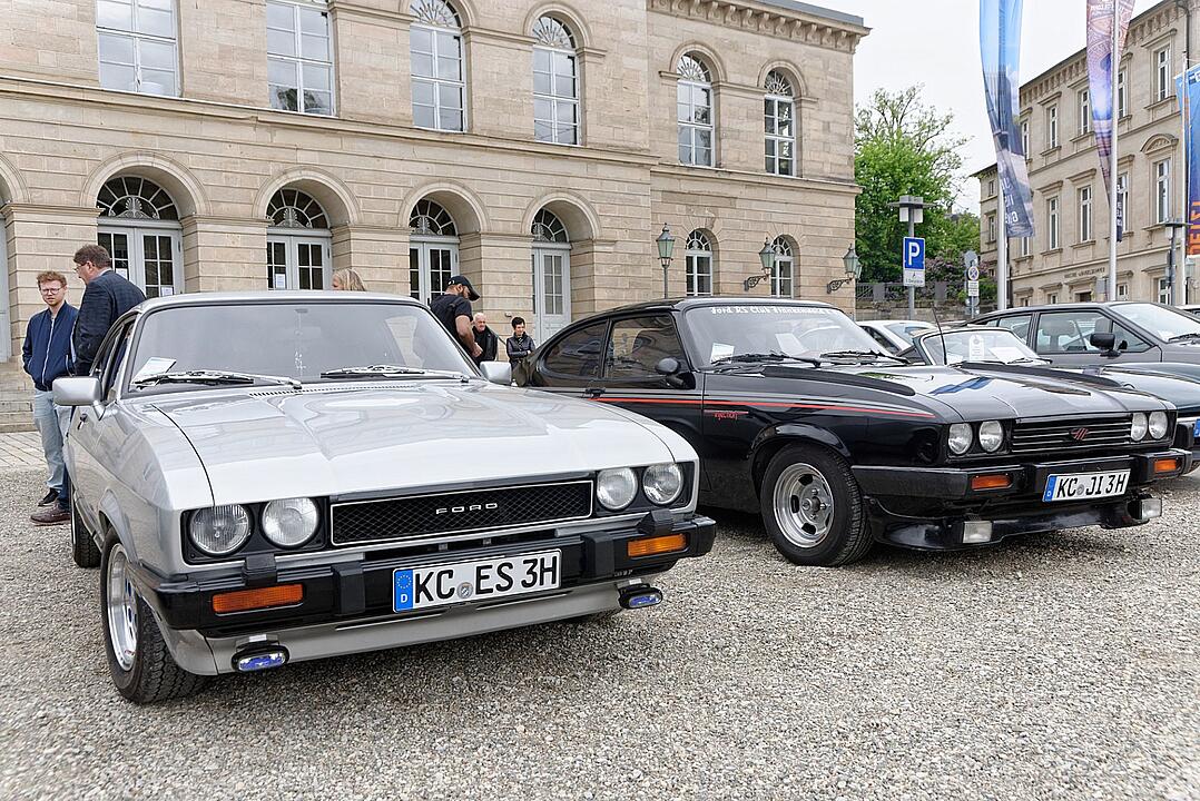 Hunderte von Oldtimern konnten bestaunt werden.