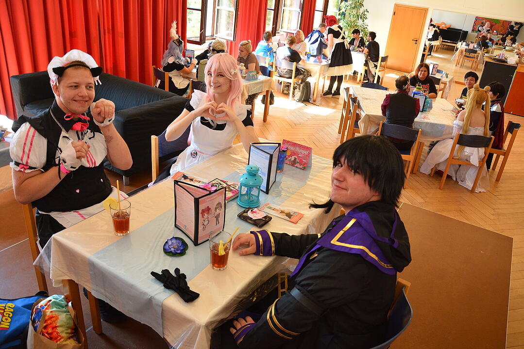 Zahlreiche Manga, Anime und Cosplay-Fans kamen nach Schweinfurt.