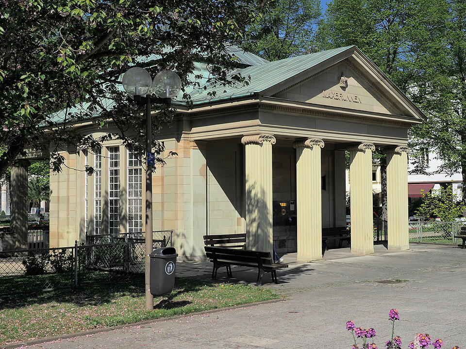 Die größte Trinkkurhalle Europas