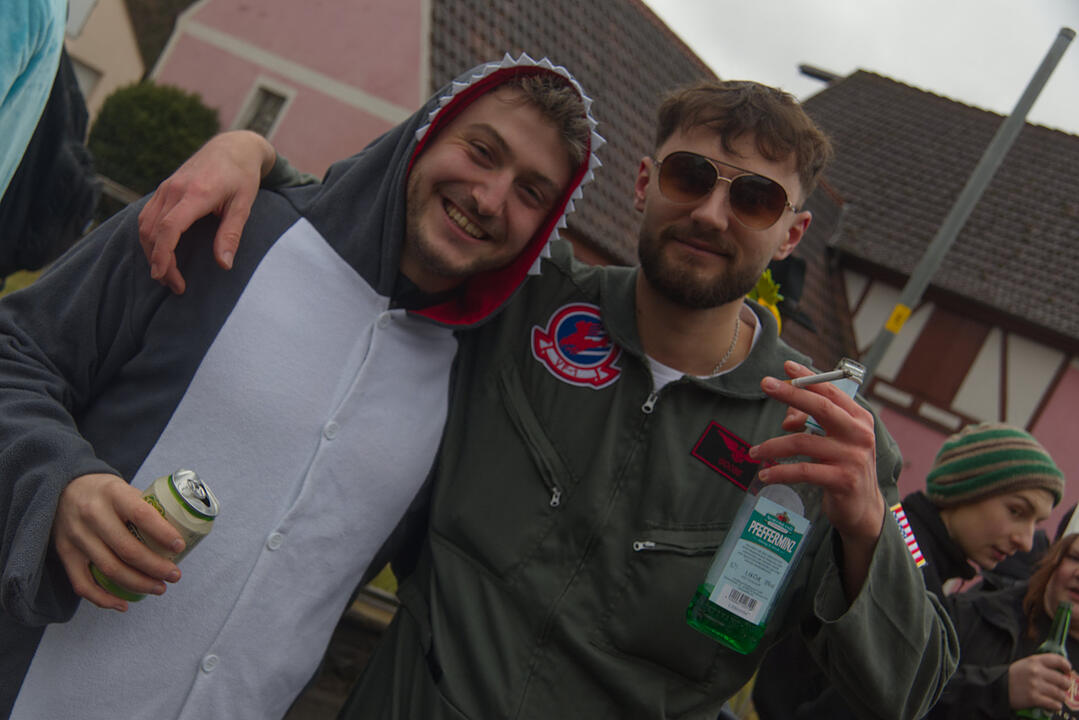 Faschingsumzug und After-Zug-Party