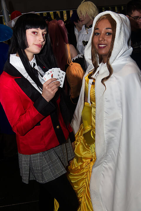 Portraits von Cosplayer*innen