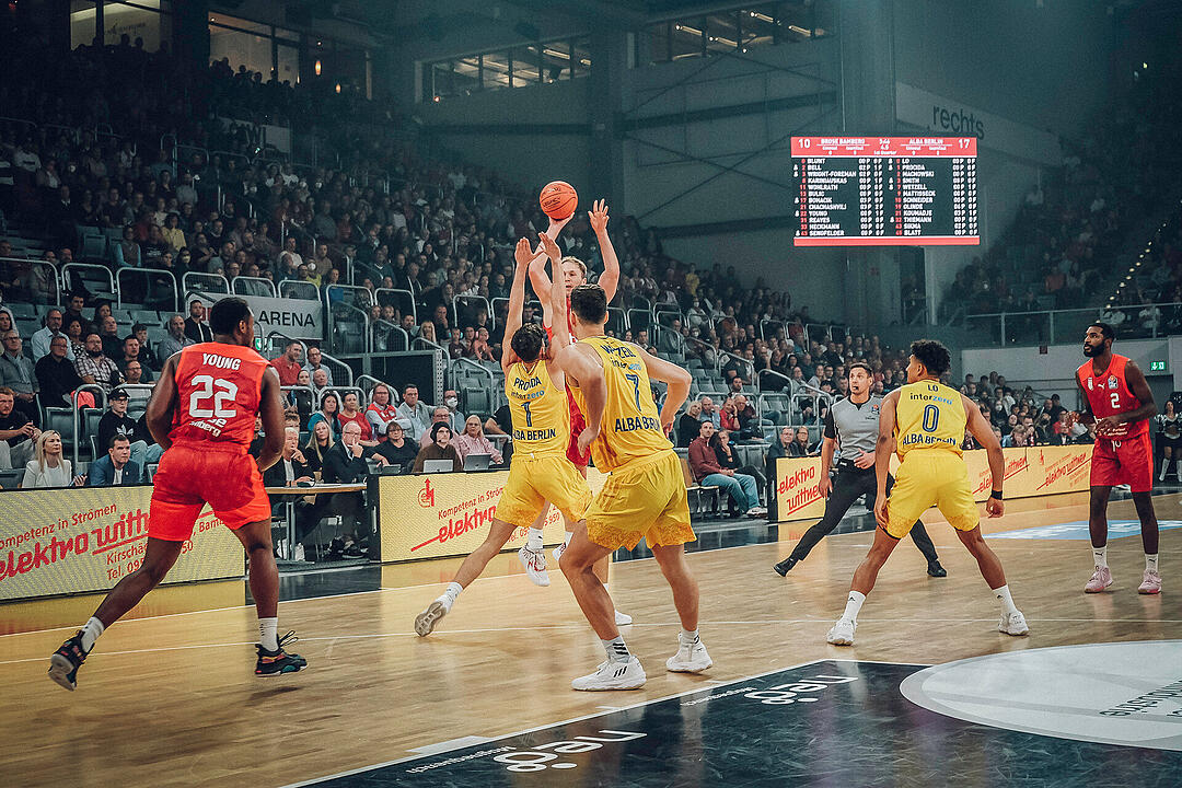 Impressionen vom BBL-Spiel