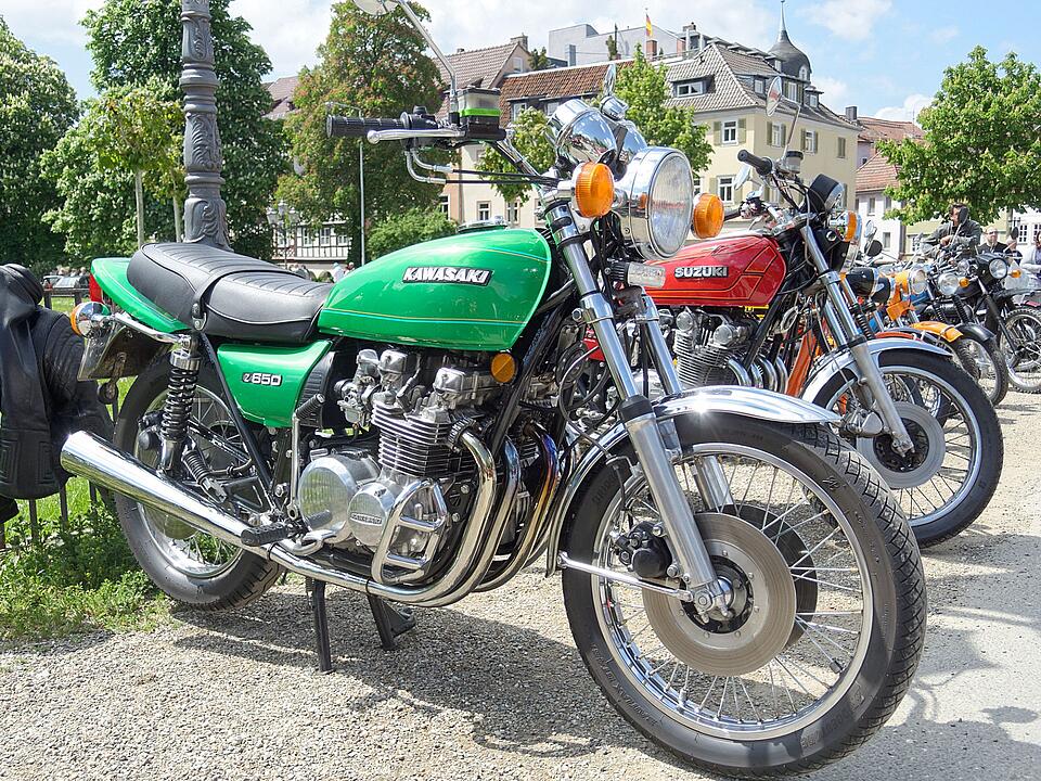 Hunderte von Oldtimern konnten bestaunt werden.