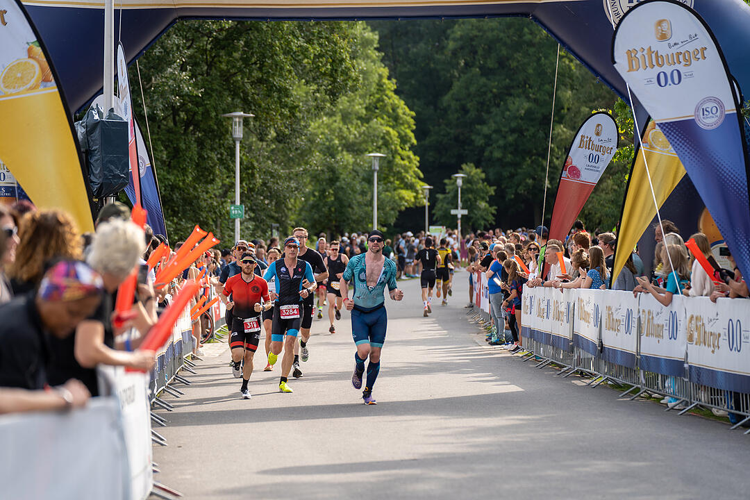 Der Triathlon war in diesem Jahr nur ein Duathlon!