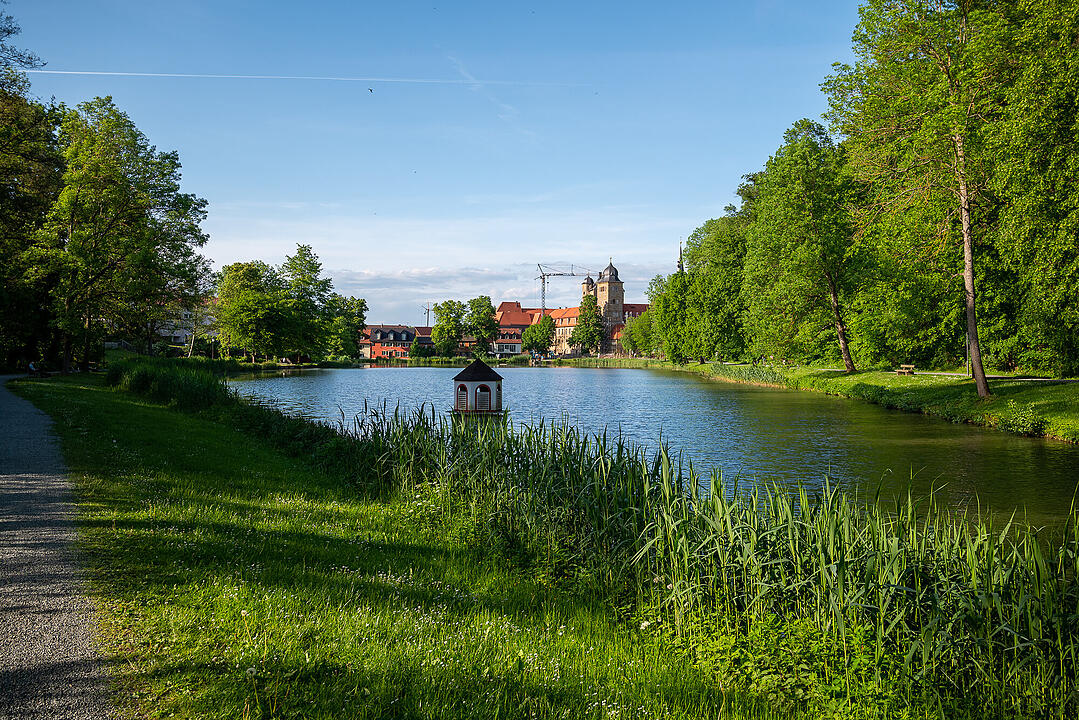 Beeindruckende Schlossanlage