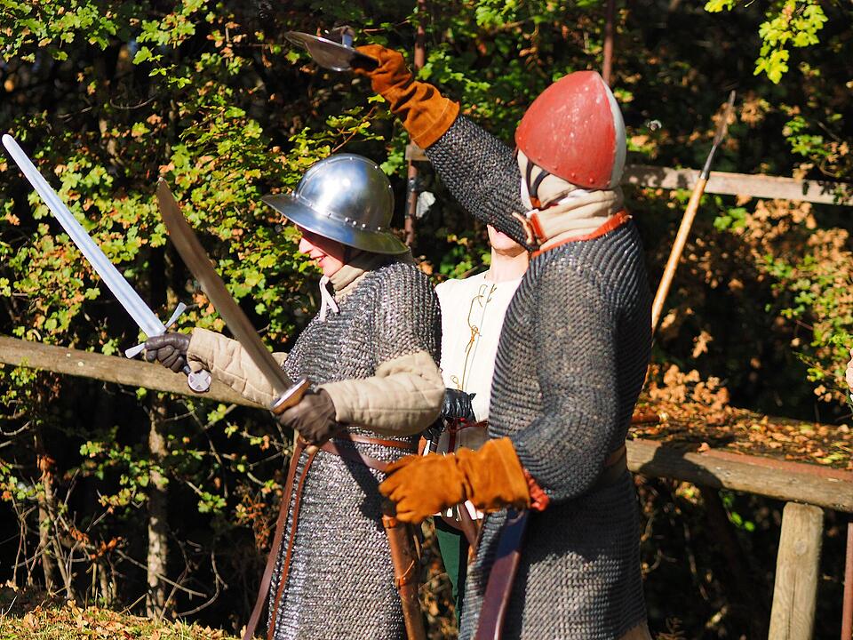 Stimmungsvolles Mittelalterfest