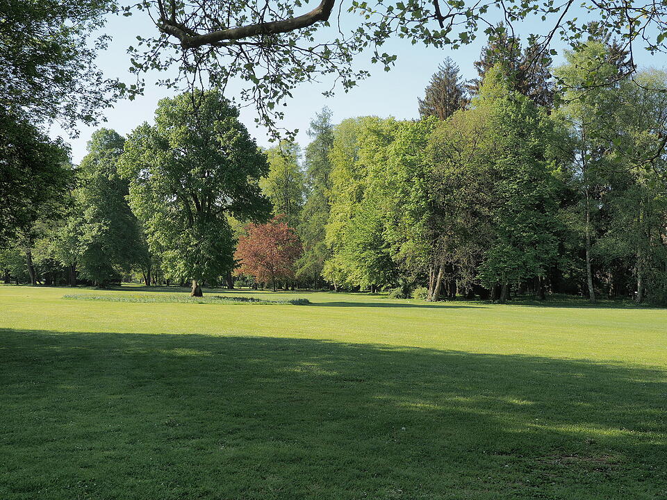 Landschaftsgarten im englischen Stil