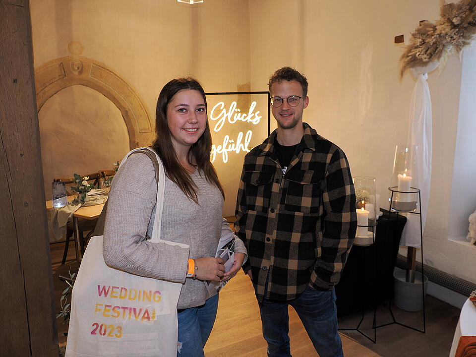 Beim Wedding Festival gab es alles rund um das Thema Hochzeit.