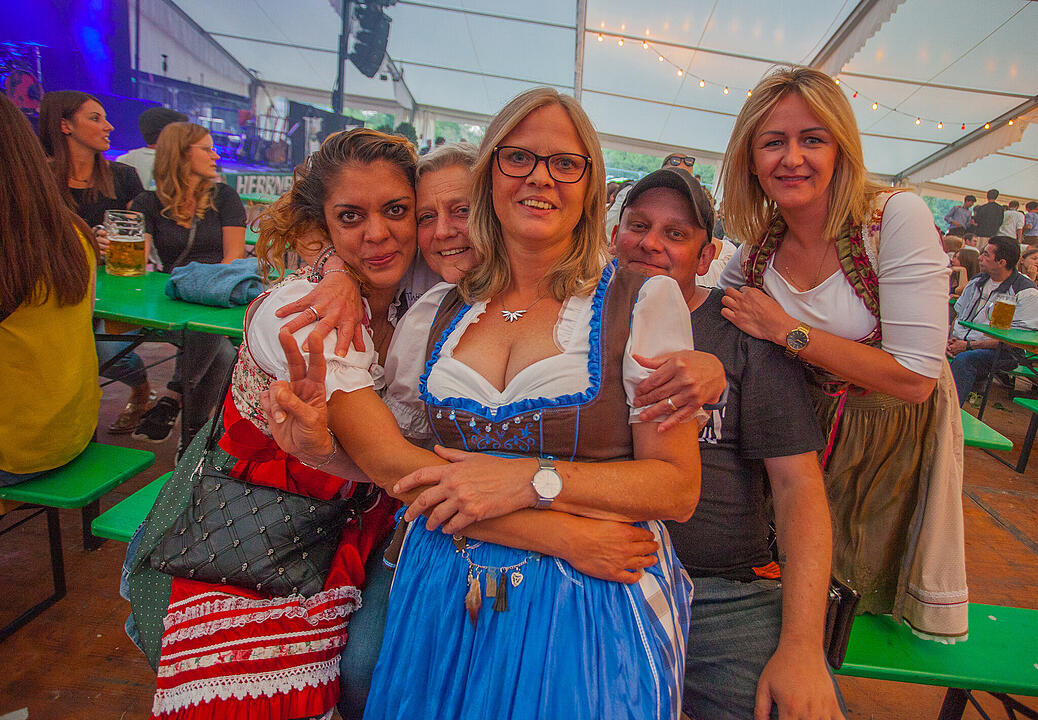 Ausgelassene Stimmung mit rocKing und Tasty 7.