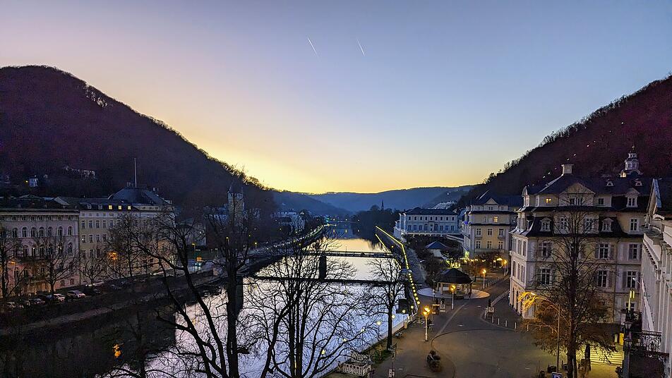Bad Ems ist zu jeder Tageszeit ein Juwel der Bäderkultur.