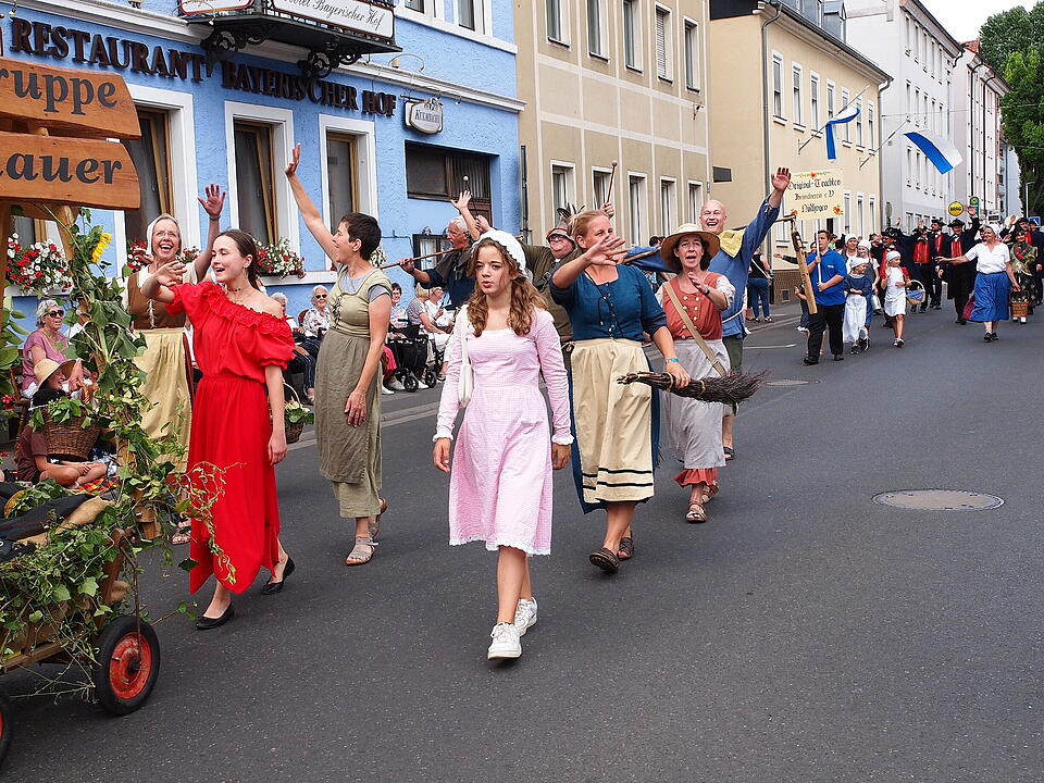 Das Historienspektakel zog wieder Tausende von Besuchern an.