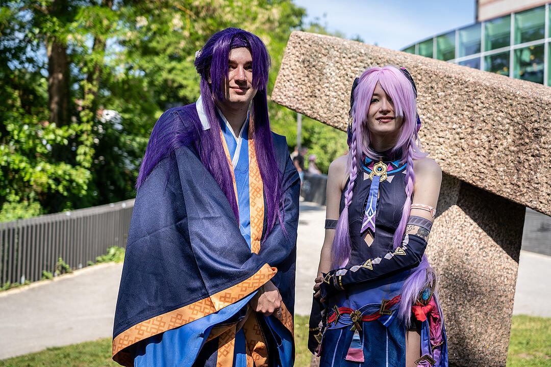 Wunderschöne Cosplays konnten bewundert werden!