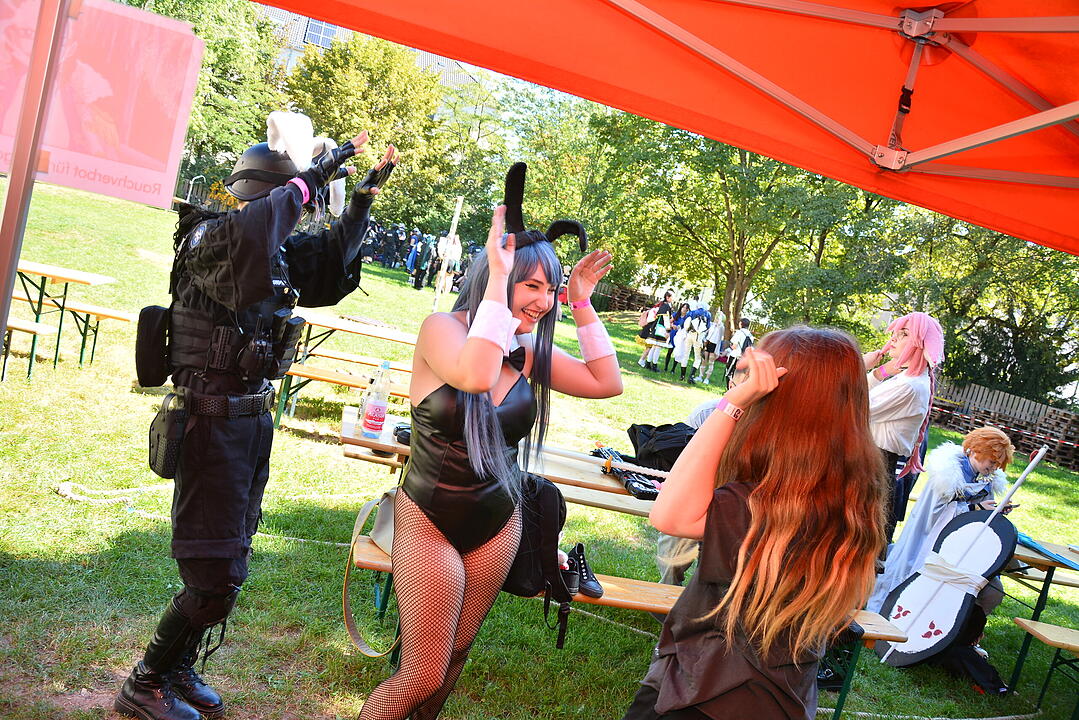 Zahlreiche Manga, Anime und Cosplay-Fans kamen nach Schweinfurt.