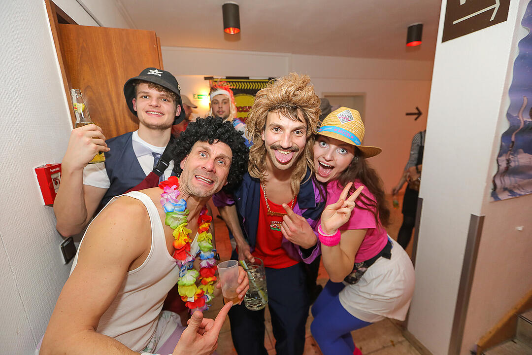 Beste Partystimmung in der Stadthalle