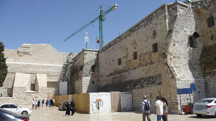 Die Geburtskirche in Bethlehem wurde über dem angeblichen Geburtsort von Jesus Christus errichtet. Foto: irfe