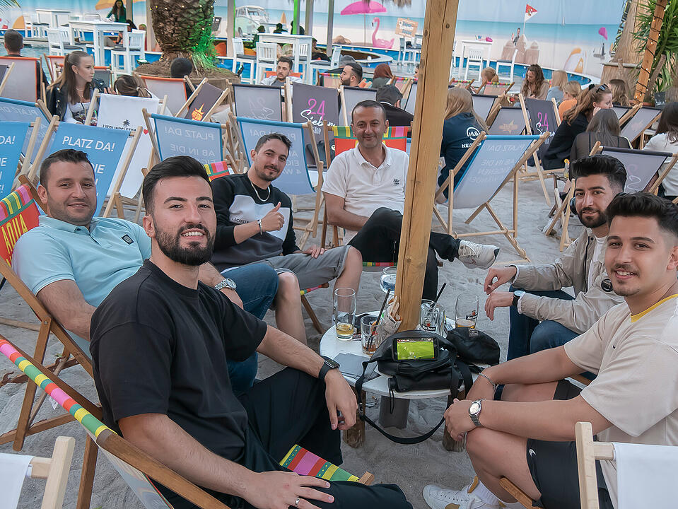 Frankens größte Strandparty
