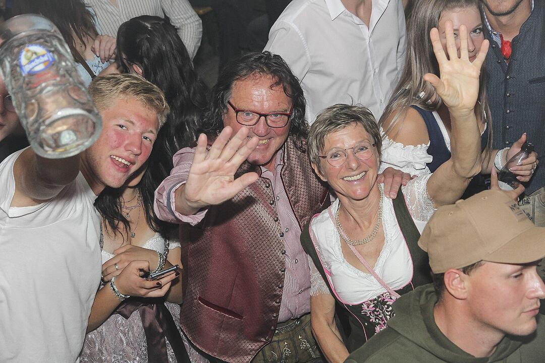Am Montag spielte die Band "Radspitz".
